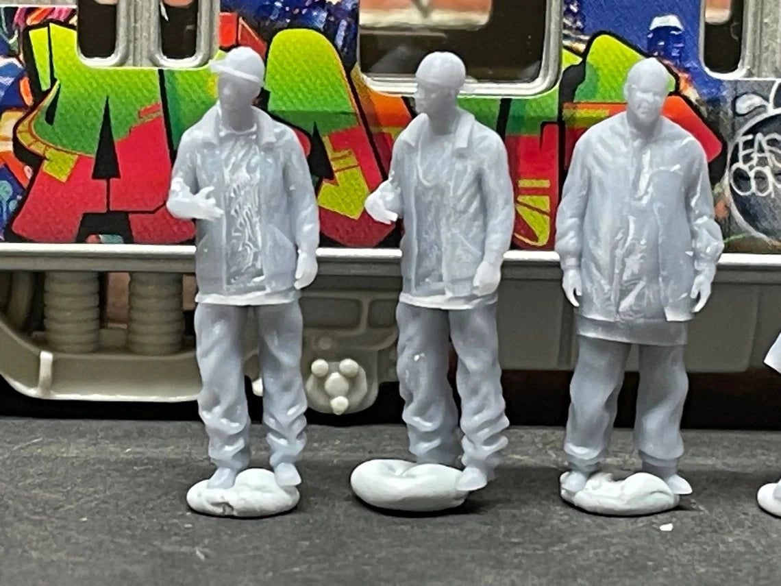 1:64 Miniature Human Figures - Homies / Hip-Hop OG Lot 2