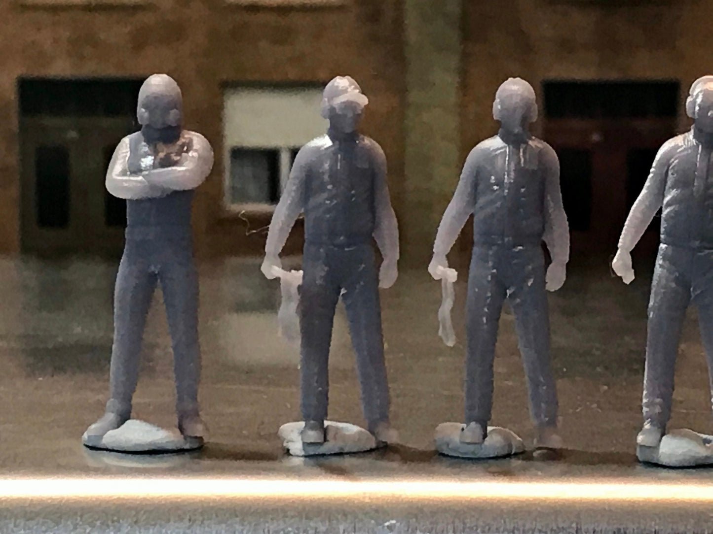 1:64 Scale Miniature People - Resin / unpainted - great for Dioramas / Hot Wheels - Made in the USA GROUP 100 - Miniature Figures