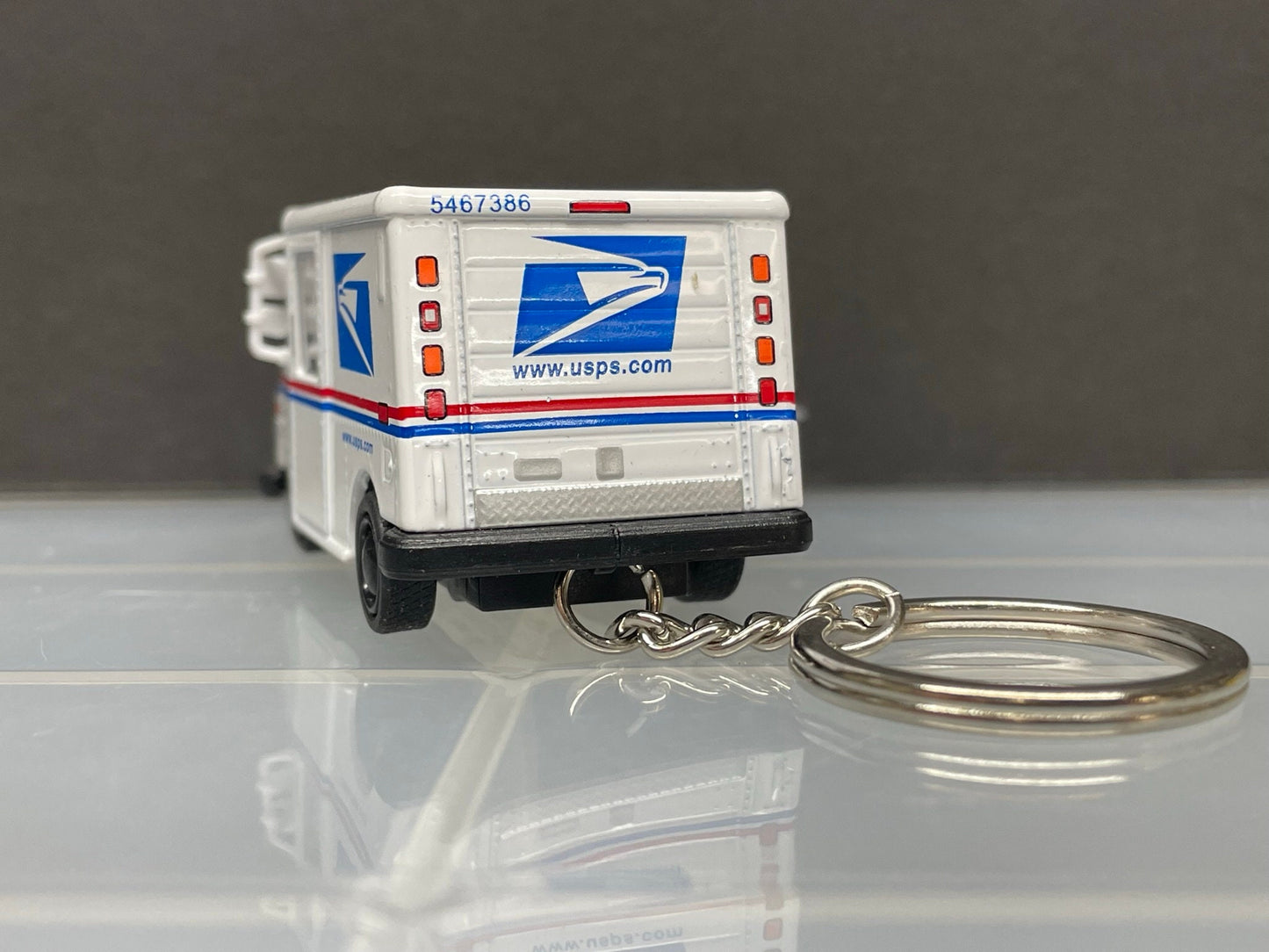 USPS Keycain - United States Postal Truck Keychain - Great Gift for the Mail Carrier
