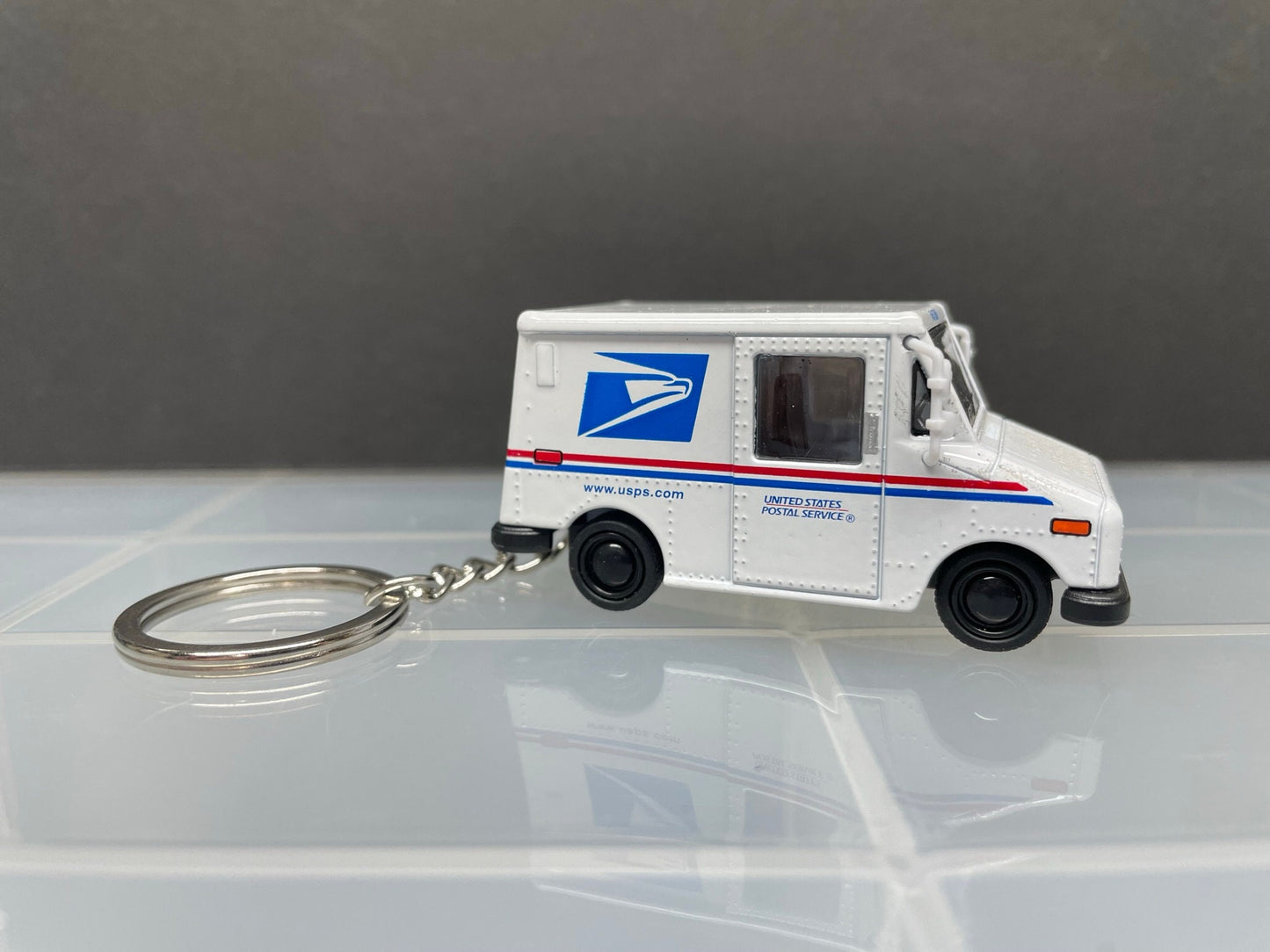 USPS Keycain - United States Postal Truck Keychain - Great Gift for the Mail Carrier
