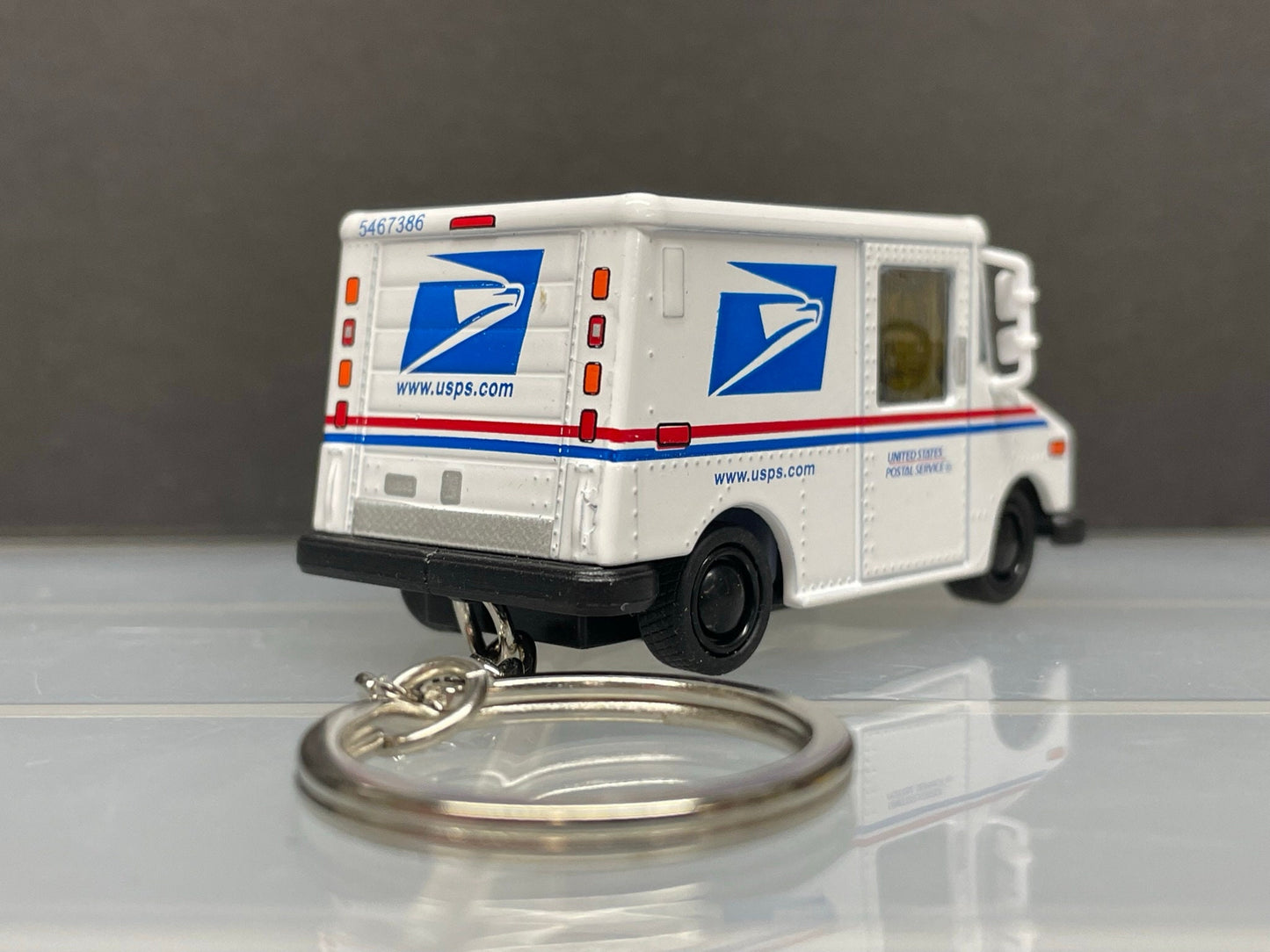 USPS Keycain - United States Postal Truck Keychain - Great Gift for the Mail Carrier