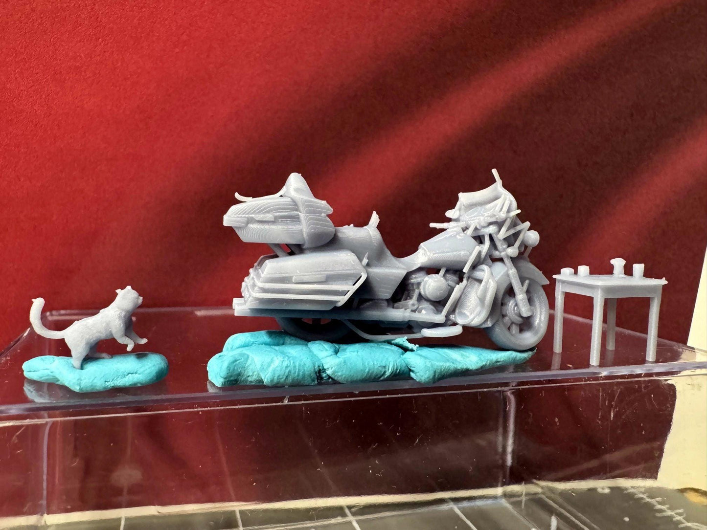 Double G 1:64 Miniature Human Figures - 3D Printed - Unpainted - great for Dioramas - Made in the USA LOT 664 Miniature 1.10