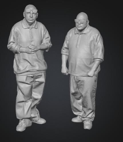 I will Create of 1-24 3D Printed Painted / Unpainted Model of You.