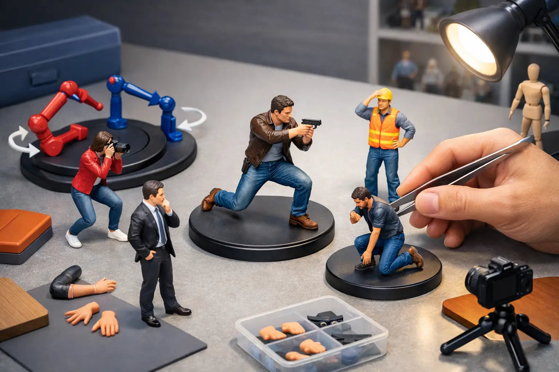 How to Pose Diecast Figures That Look Right