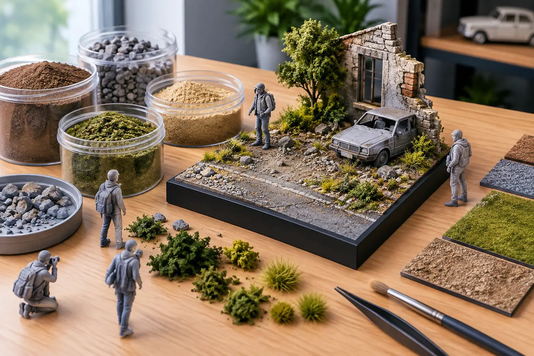 Diorama Base Materials Guide for Realistic Scenes
