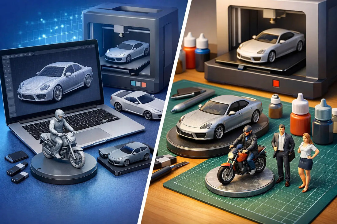 Digital Files vs Printed Miniatures