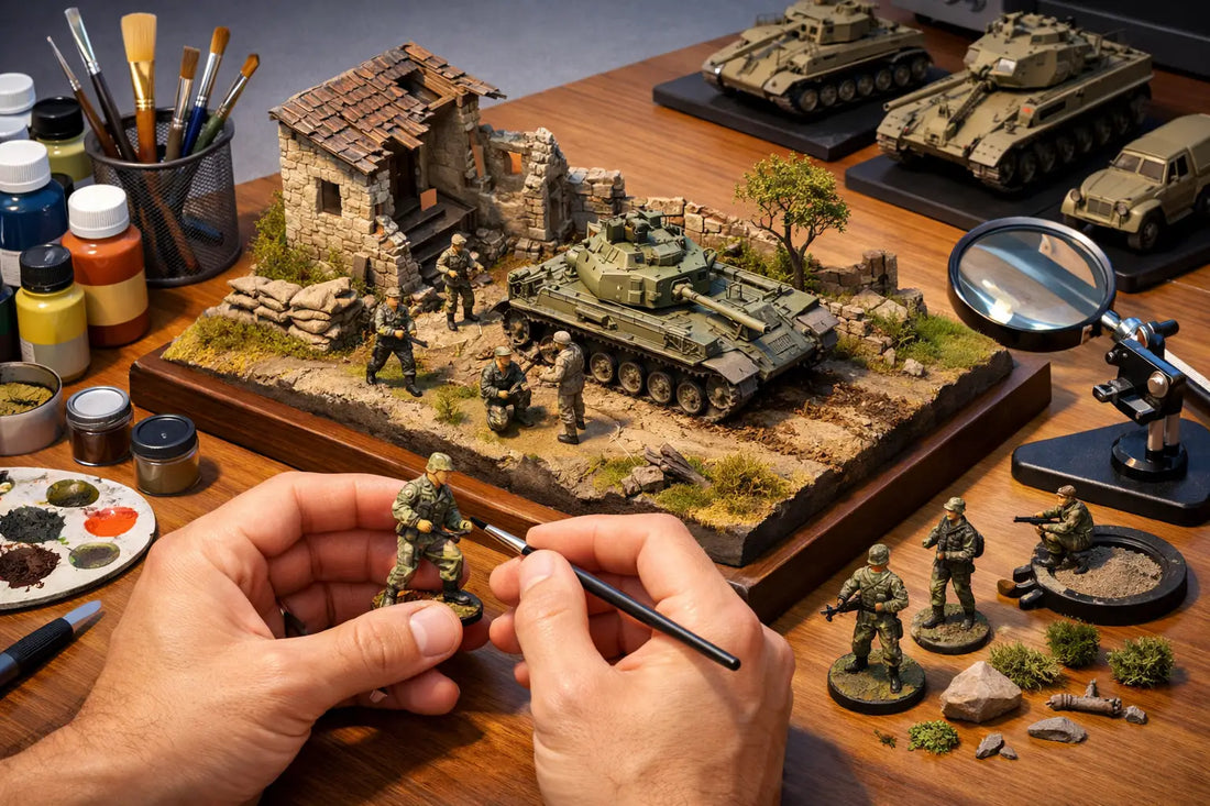 Military Diorama Figure Guide for Better Scenes