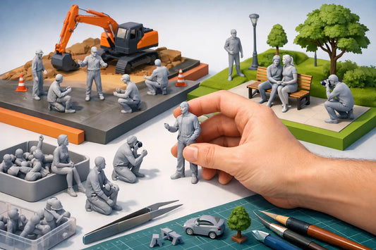 How to Pose Miniature Figures for Realistic Scenes