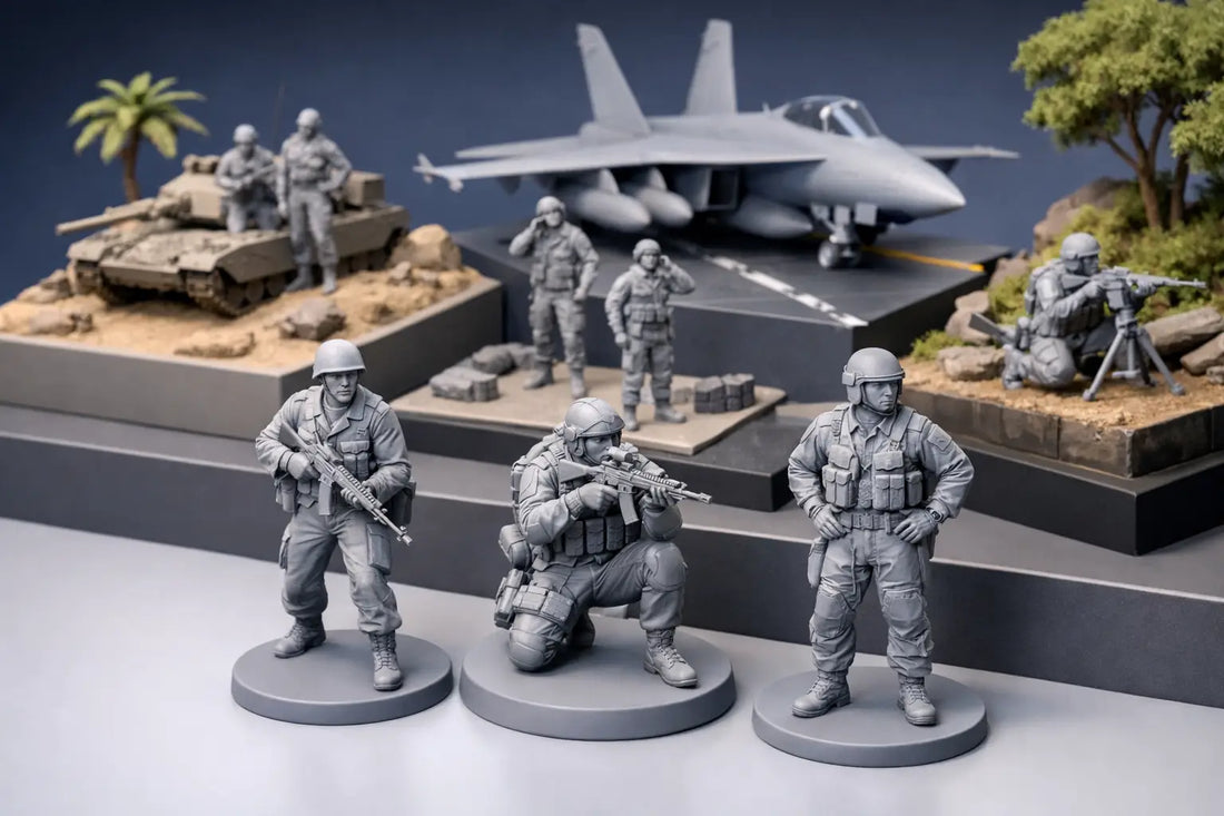 Best Military Figures for Displays That Look Right