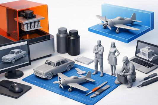 3D Files for Model Builders That Print Cleanly