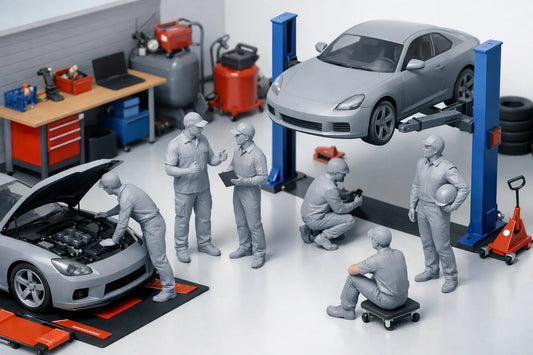Best Scale Figures for Garages That Look Right