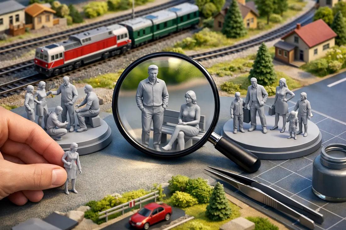 Choosing 1:87 Train Layout Figures That Fit