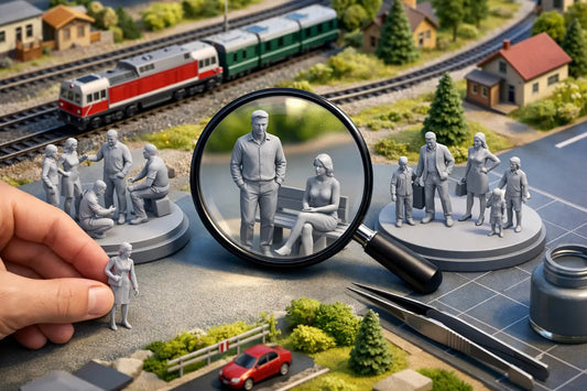 Choosing 1:87 Train Layout Figures That Fit