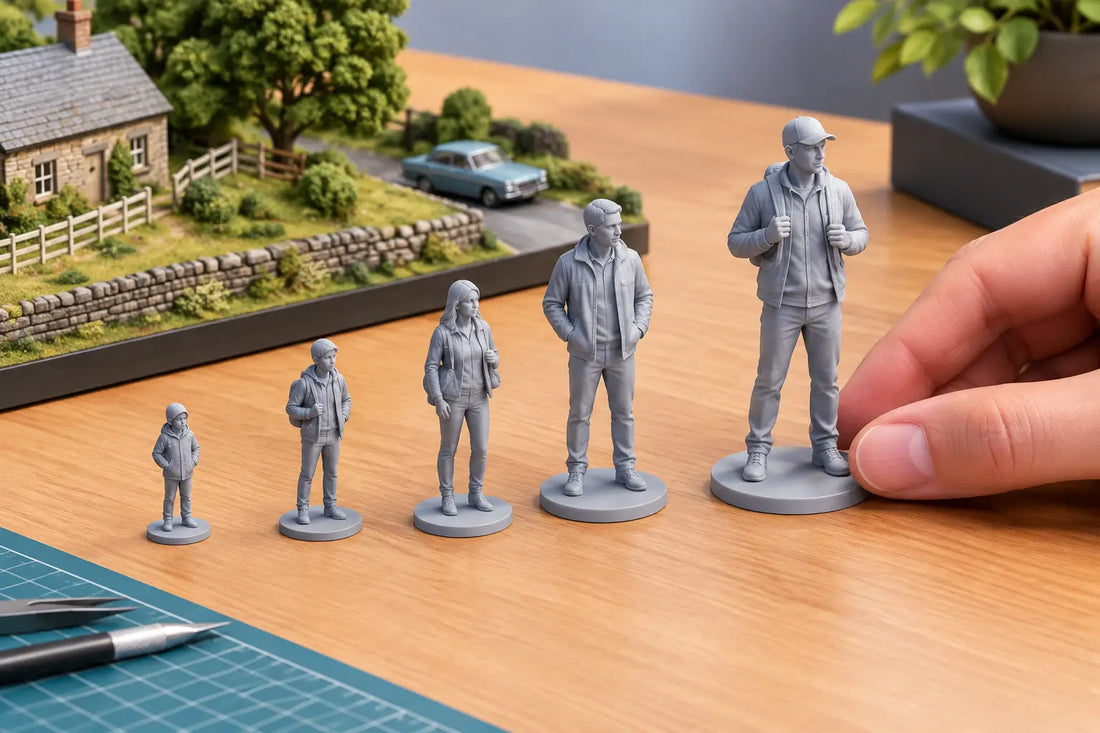 Choosing Miniature Figure Scales for Better Scenes