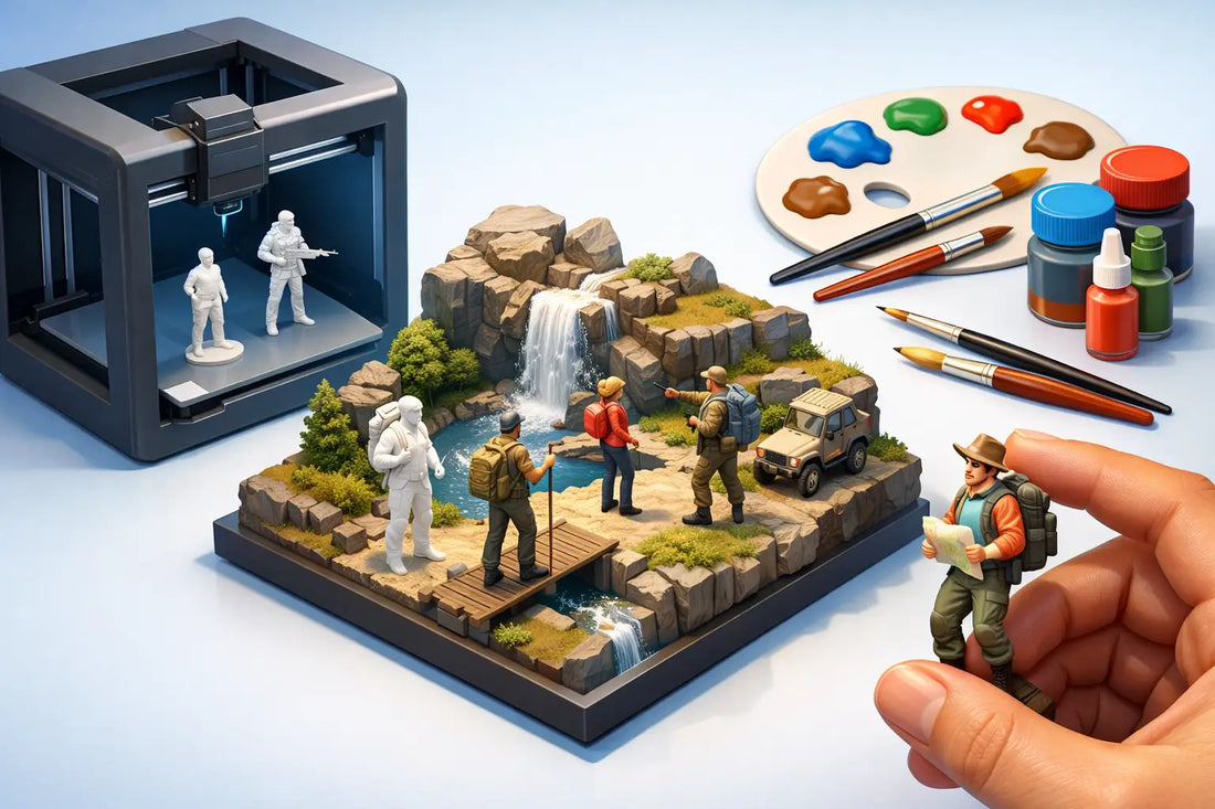 How 3D Printed Diorama Figures Improve Scenes