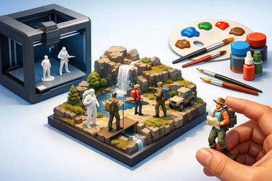 How 3D Printed Diorama Figures Improve Scenes