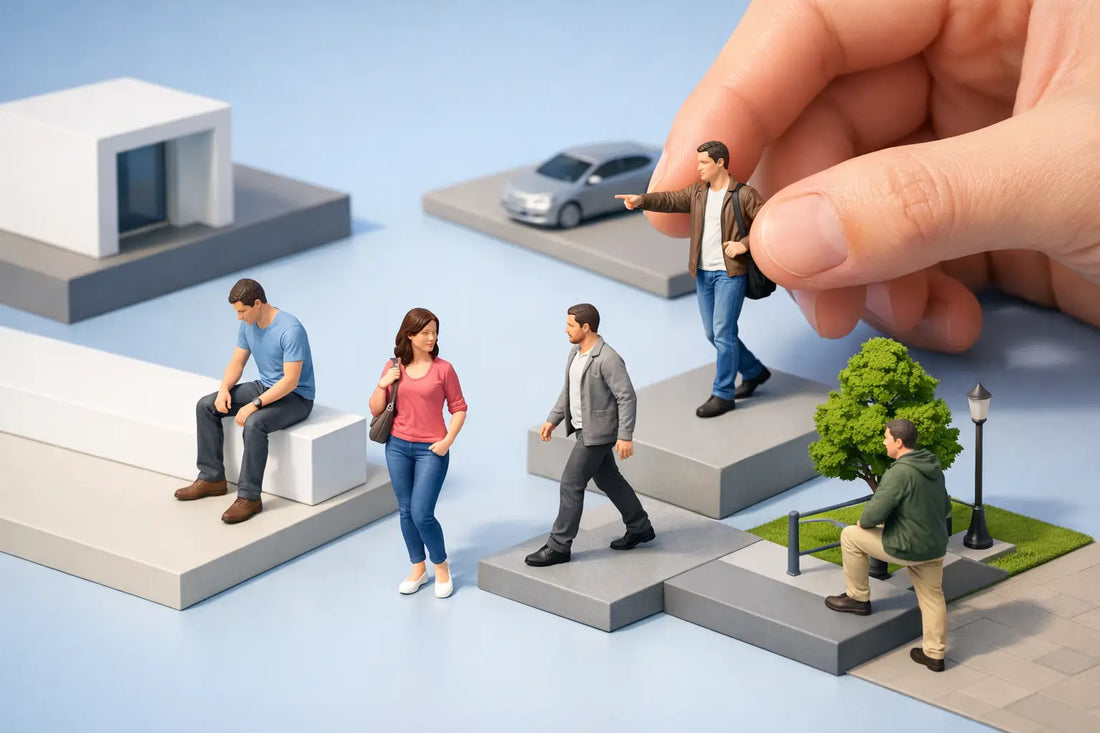 How to Pose Scale Figures Naturally