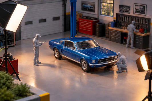 How to Light Diecast Scenes for Realistic Photos