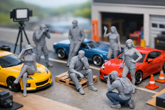Best Figure Poses for Photography at 1:64 Scale