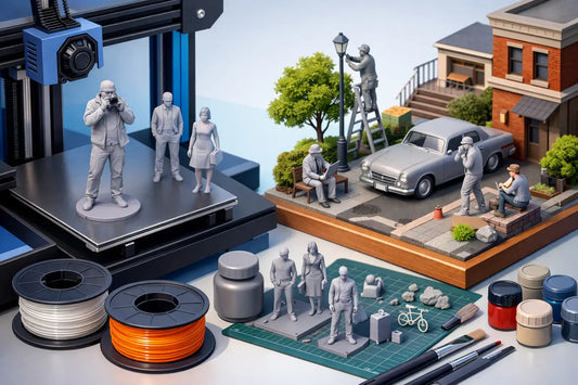 3D Printed Figure Trends for Better Dioramas