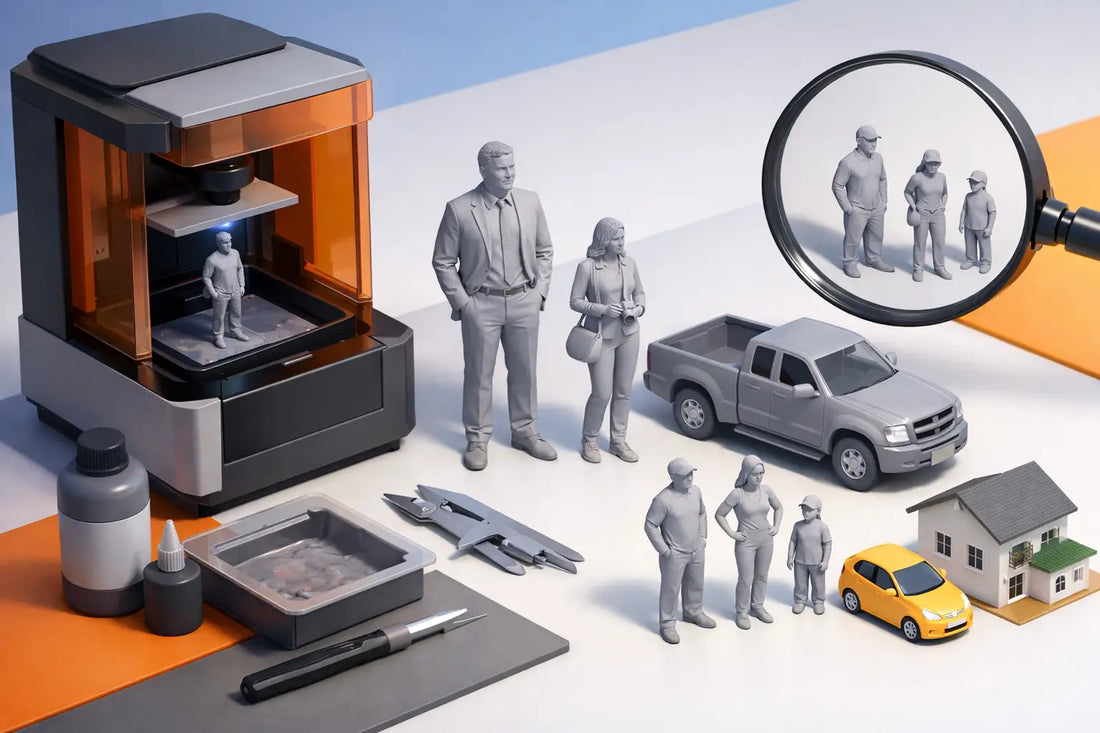 How to Print Custom Miniatures That Fit Your Scale