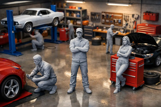 Top Figures for Garage Dioramas That Look Real