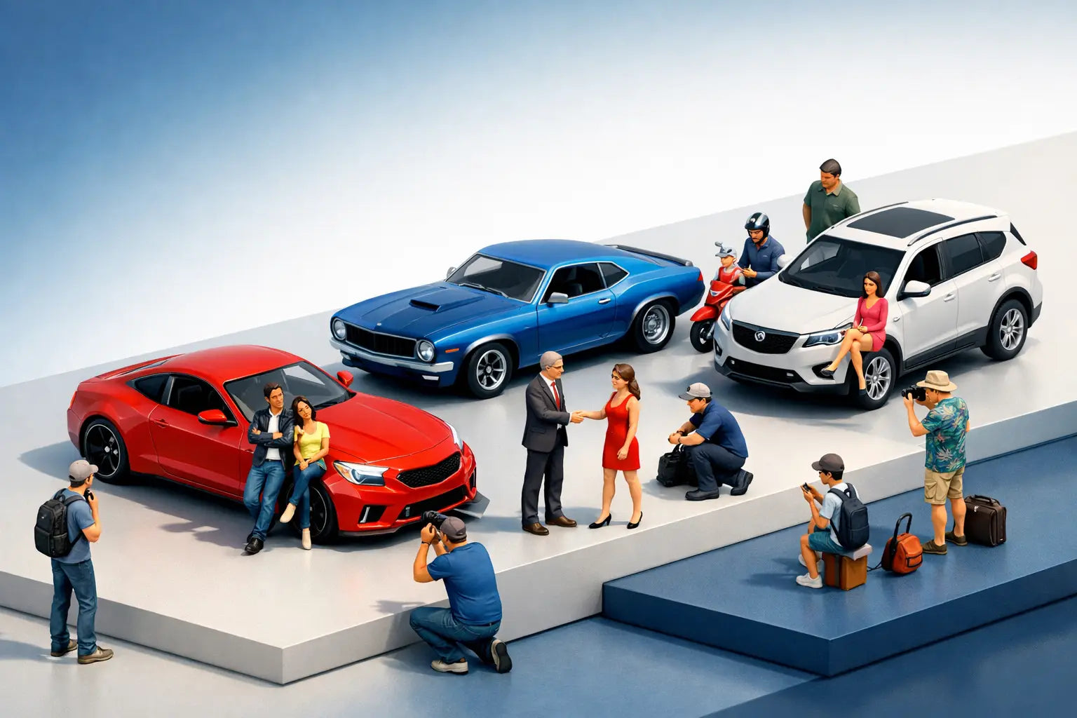 Miniature Figures for Diecast Cars That Fit – DoubleGDiecast 1-64 ...