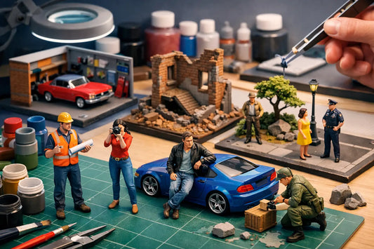 1 24 Scale Figures for Dioramas and Displays
