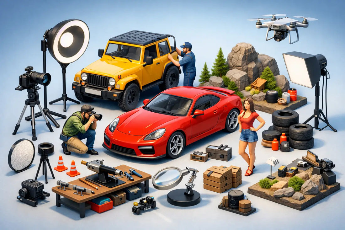 12 Best Diecast Photography Props