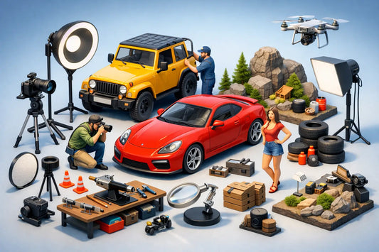 12 Best Diecast Photography Props