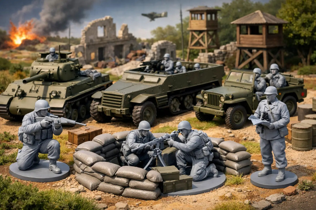 Best 1:32 Military Miniatures for Realistic Scenes