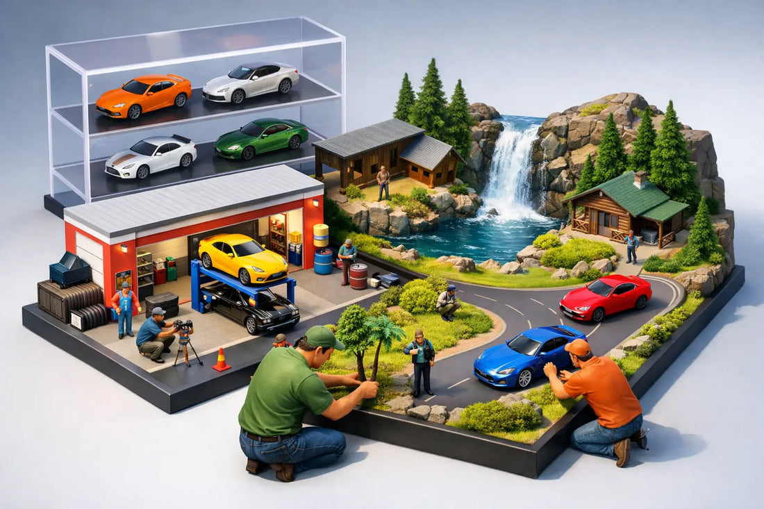 Diecast Display Scene Guide for Better Setups