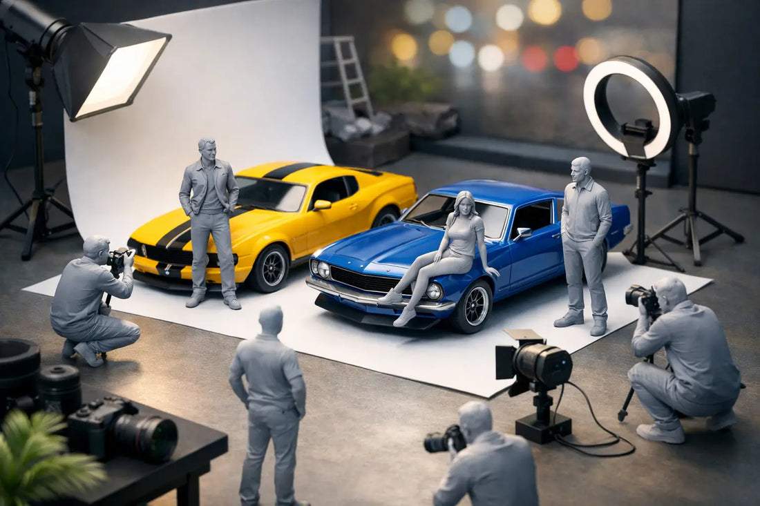Figures for Diecast Photography That Look Right