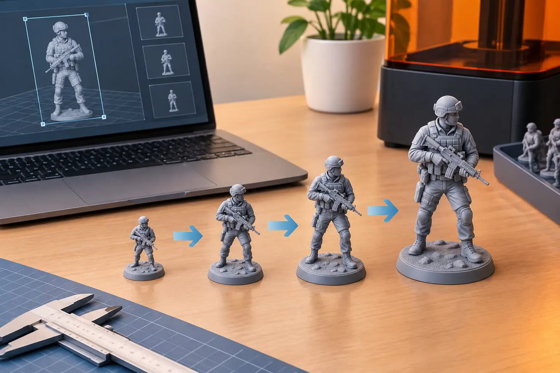 How to Scale STL Files Correctly for Miniatures