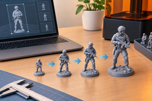 How to Scale STL Files Correctly for Miniatures