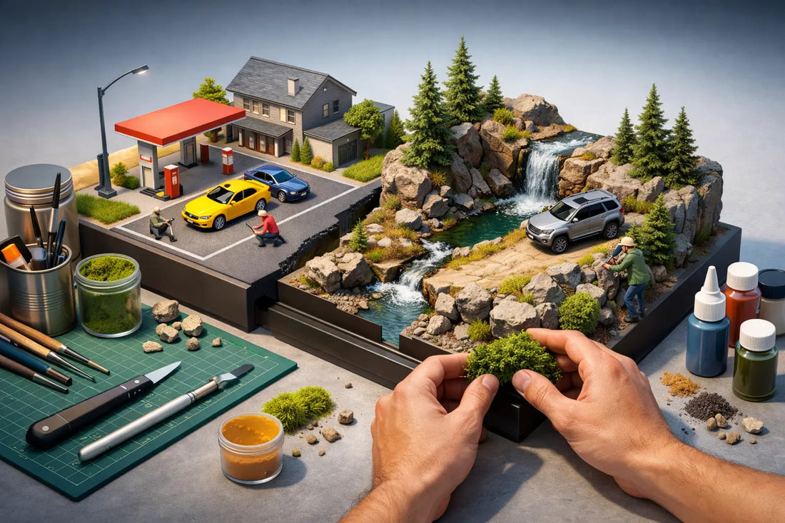How to Build Diecast Dioramas That Look Real