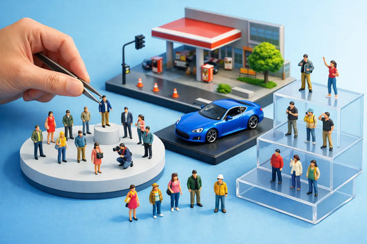 1:64 Scale Figure Guide for Better Displays