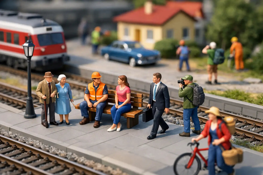 HO Scale People Figures That Fit Your Scene