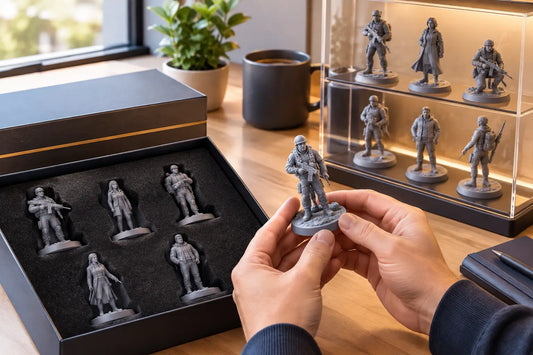 Collecting Limited Run Miniatures Without Regret