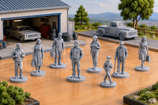 Best Figures for Diorama Scenes by Scale