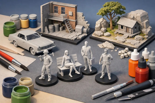 Best Unpainted Diorama Miniatures to Buy