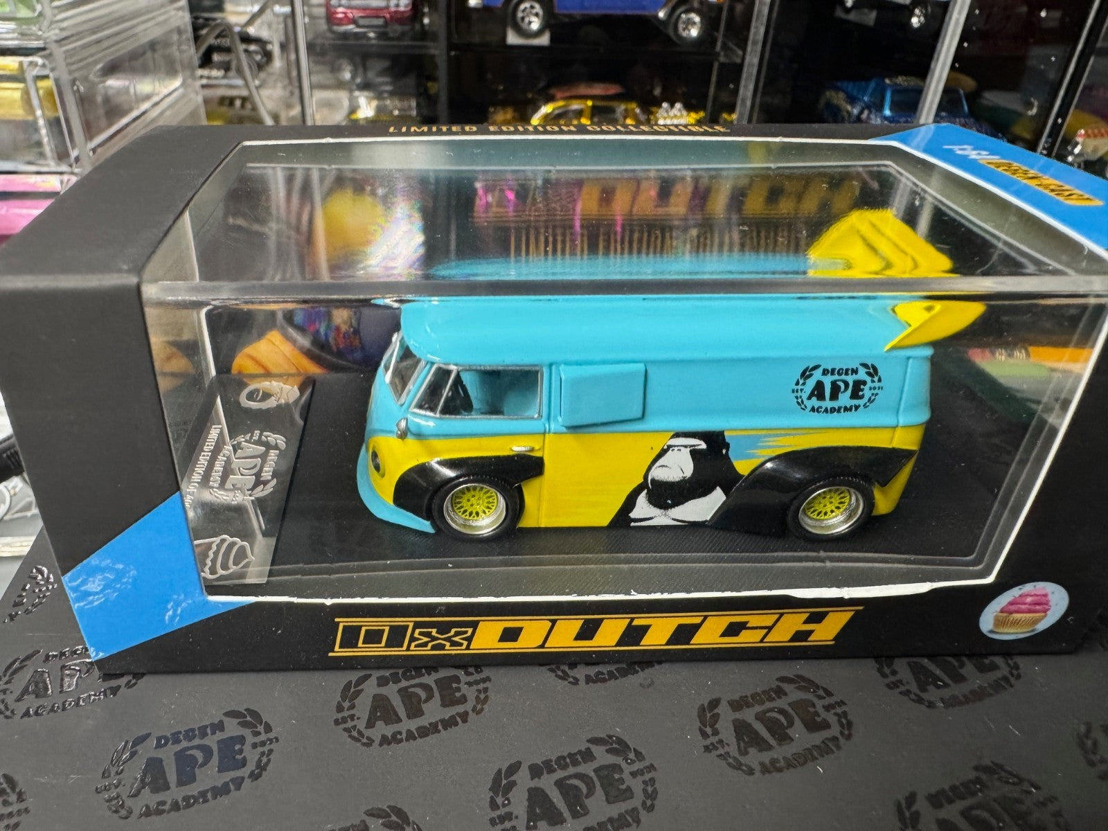 NVRLAND Limited Edition Collectibles - 2022 DEGEN APE DUTCH VW Drift Bus