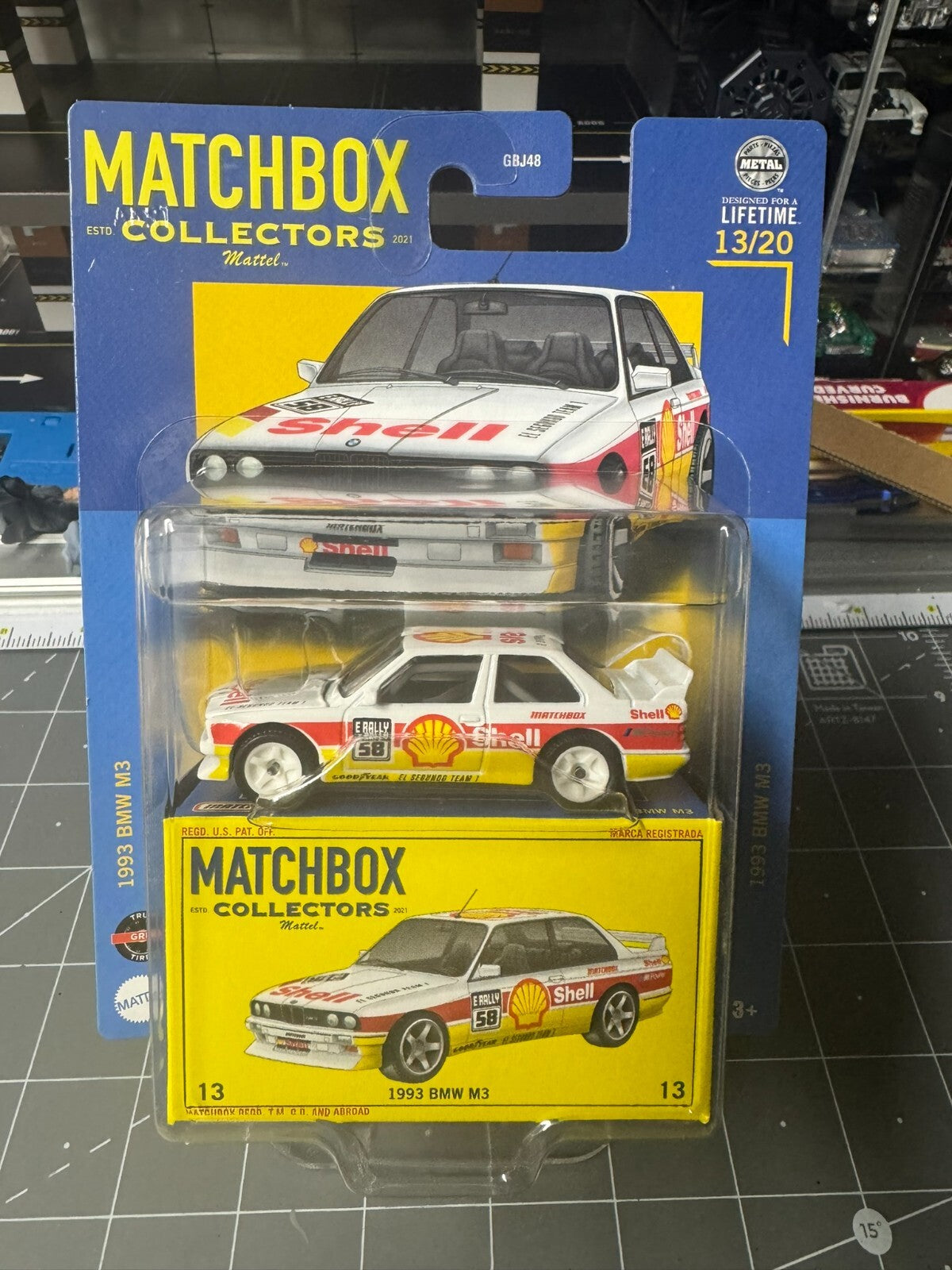 1:64 Matchbox Collectors 2024 - 1993 BMW M3 3/20 #GBJ48-965Y