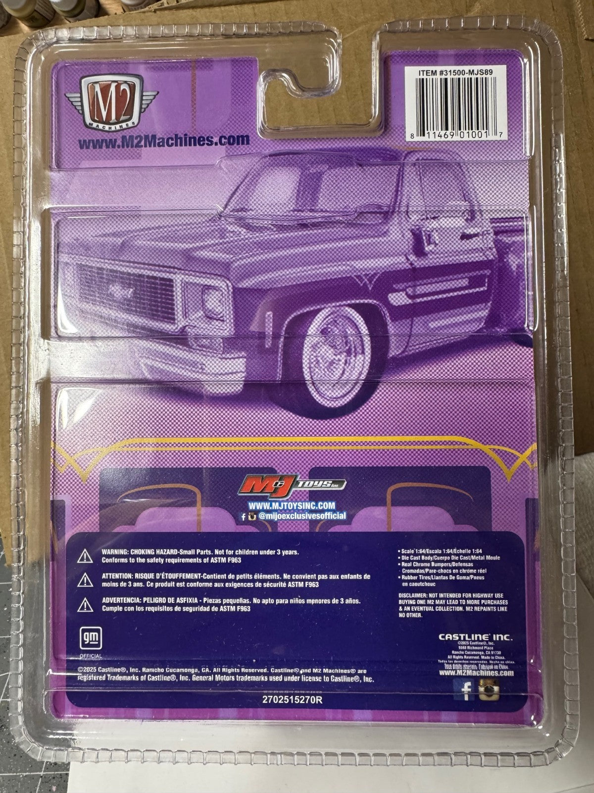 M2 Machines 1:64 1979 Chevrolet Silverado Stepside 31500-MJS89