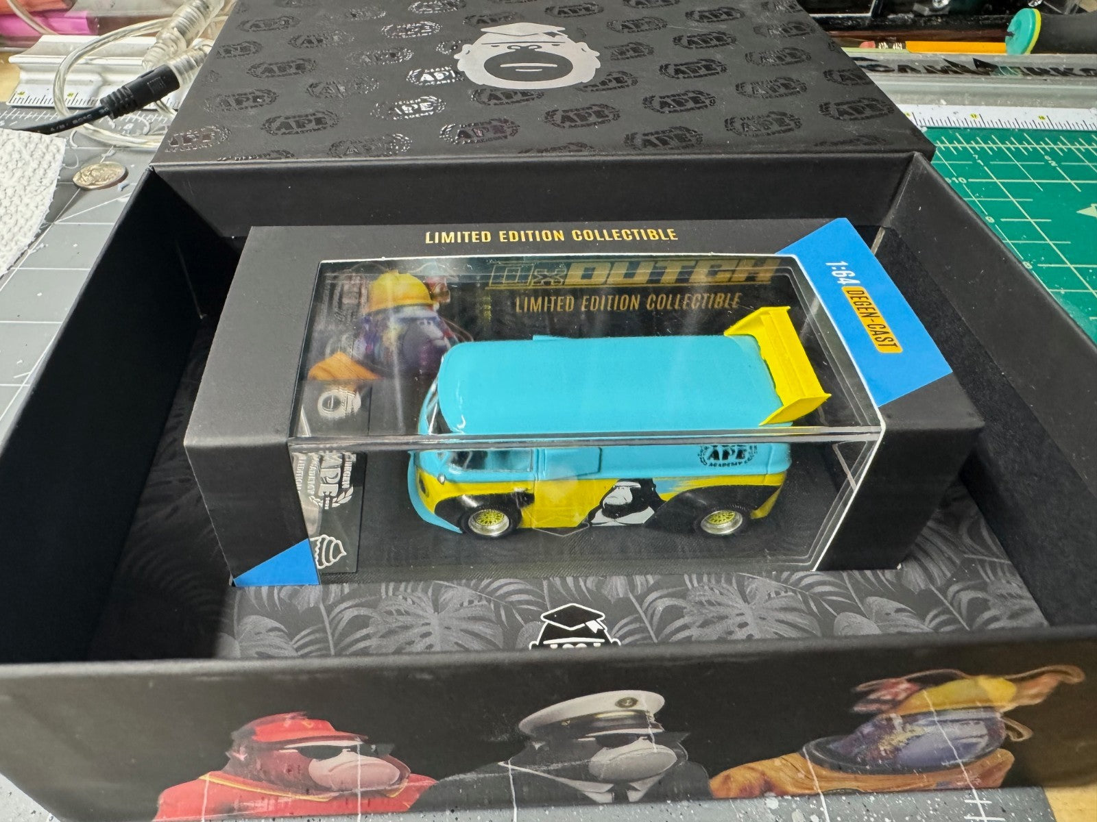NVRLAND Limited Edition Collectibles - 2022 DEGEN APE DUTCH VW Drift Bus