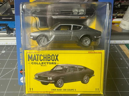1:64 Matchbox Collectors 2024 - 1969 Audi 100 Coupe S #GBJ48-965Y