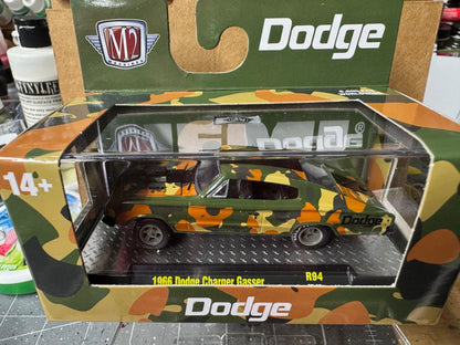 1:64 M2 Detroit Muscle  R94 - 1966 Dodge Charger Gasser  #32600-94
