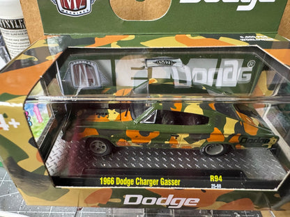1:64 M2 Detroit Muscle  R94 - 1966 Dodge Charger Gasser  #32600-94