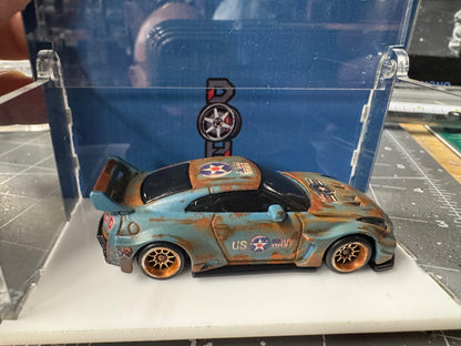 1:64 Chase LB-Silhouette Works GT Nissan 35GT-RR Ver.2 - Acrylic Case 2 of 2 USN