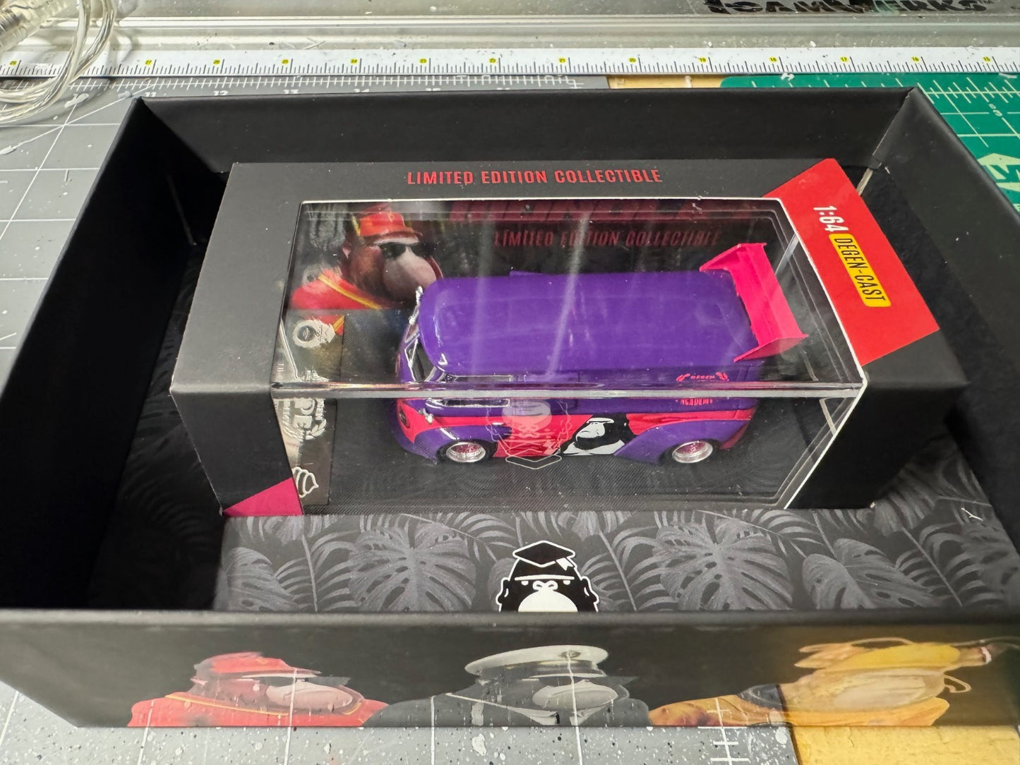 NVRLAND Limited Edition Collectibles - Degan Ape Monolife VW Bus SIGNED